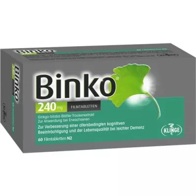 BINKO 240 mg filmomhulde tabletten, 60 st