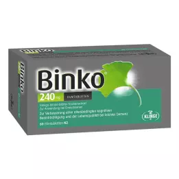 BINKO 240 mg filmomhulde tabletten, 60 st