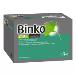 BINKO 240 mg filmomhulde tabletten, 120 stuks