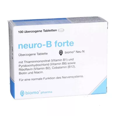 NEURO-B forte biomo nieuwe gecoate tabletten, 100 stuks