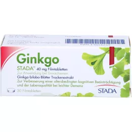 GINKGO STADA 40 mg filmomhulde tabletten, 30 stuks