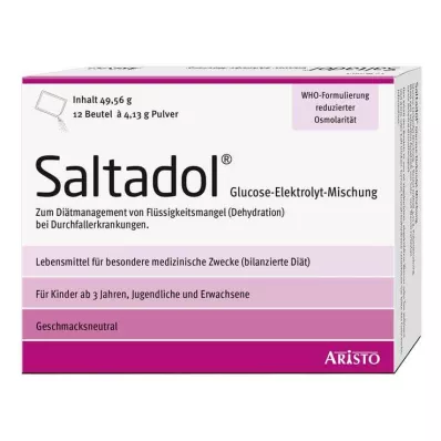 SALTADOL Elektrolytoplossing voor oraal gebruik, 12 st