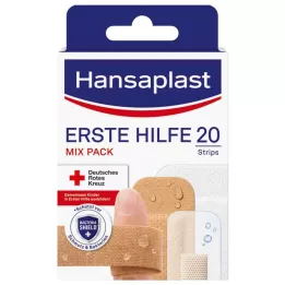 HANSAPLAST Eerste hulp pleistermix, 20 stuks