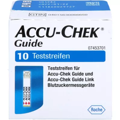 ACCU-CHEK Gids teststrips, 1X10 stuks