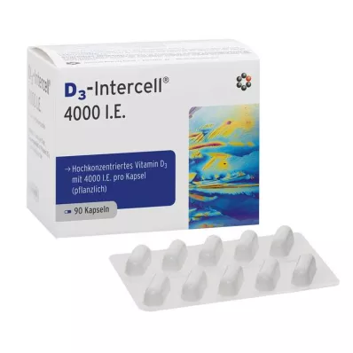 D3-INTERCELL 4.000 I.U. capsules, 90 st