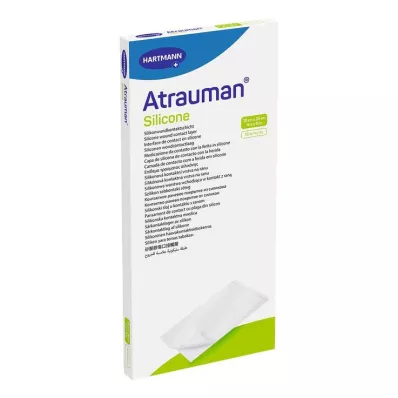 ATRAUMAN Steriele siliconen kompressen 10x20 cm, 10 stuks