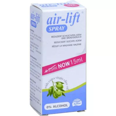 Air-Lift spray tegen slechte adem, 15 ml Air-Lift spray tegen slechte adem, 15 ml