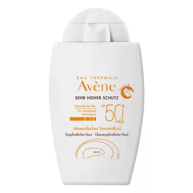Avene Mineral Sun Fluid Spf 50+ ongekleurd (40 ml) Avene Mineral Sun Fluid Spf 50+ ongekleurd (40 ml)