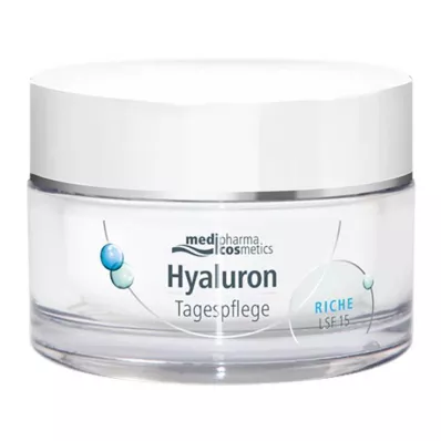 Hyaluron dagverzorging rijke crème LSF 15, 50 ml Hyaluron dagverzorging rijke crème LSF 15, 50 ml