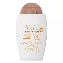 AVENE Minerale zonnevloeistof SPF 50+ getint, 40 ml