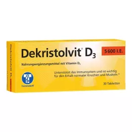 DEKRISTOLVIT D3 5.600 I.U. tabletten, 30 st