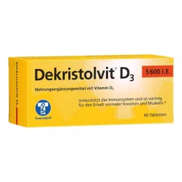 DEKRISTOLVIT D3 5.600 I.U. tabletten, 60 st