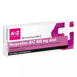 IBUPROFEN AbZ 400 mg acute filmomhulde tabletten, 10 st