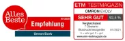 Instructions for use for Omron Evolv alles-in-één bovenarmbloeddrukmeter, 1 stuk - 4