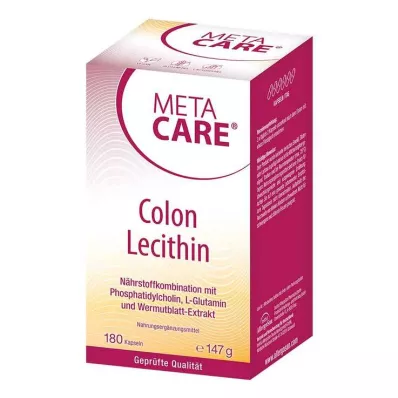 META-CARE Colon lecithine capsules, 180 stuks