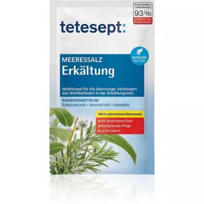 TETESEPT Badolie zeezout koud, 80 g