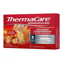 THERMACARE voor grotere pijngebieden, 2 stuks
