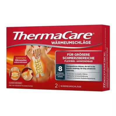 THERMACARE voor grotere pijngebieden, 2 stuks