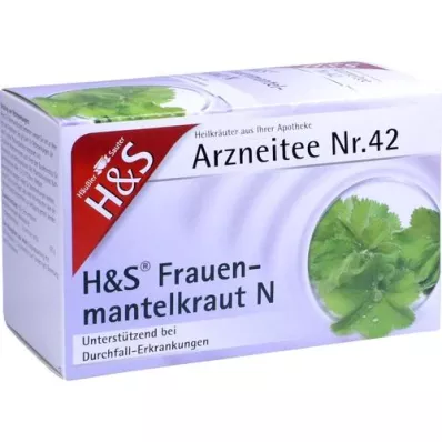 H&amp;S Vrouwenmantel Kruid N Filterzakje, 20X1.0 g