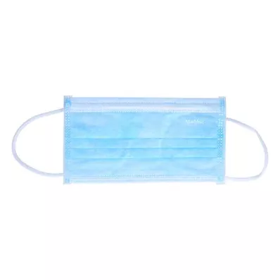 OP-MUNDSCHUTZ-E Rubber 3-laags groen FIWAprotect, 50 st