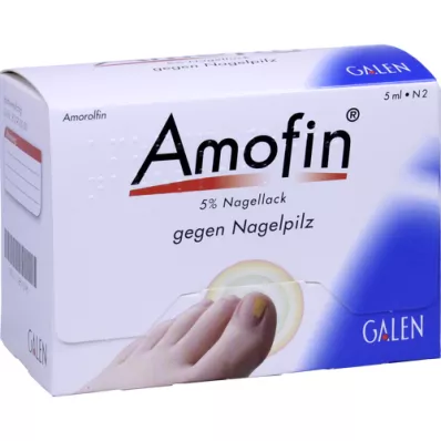 AMOFIN 5% nagellak, 5 ml