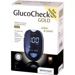 GLUCOCHECK GOLD Bloedglucosemeter set mg/dl, 1 st