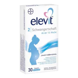 ELEVIT 2 Zwangerschap Zachte Capsules, 30 stuks