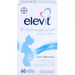 ELEVIT 2 Zwangerschap Zachte Capsules, 60 stuks