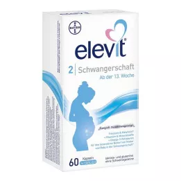 ELEVIT 2 Zwangerschap Zachte Capsules, 60 stuks