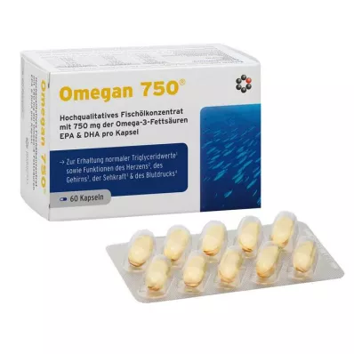 OMEGAN 750 zachte capsules, 60 stuks OMEGAN 750 zachte capsules, 60 stuks