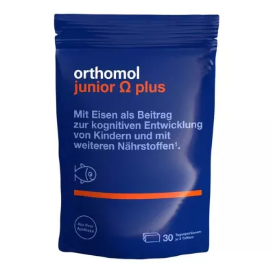 ORTHOMOL Junior Omega plus kauwtabletten, 90 stuks
