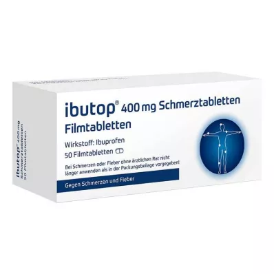IBUTOP 400 mg Pijnstillers Filmomhulde tabletten, 50 st IBUTOP 400 mg Pijnstillers Filmomhulde tabletten, 50 st