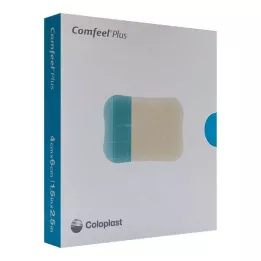 COMFEEL Plus flexibel hydrocoll. verband 4x6 cm, 10 stuks