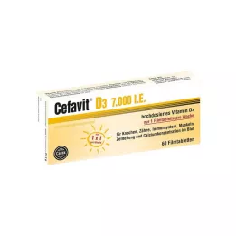 CEFAVIT D3 7.000 I.U. filmomhulde tabletten, 60 st