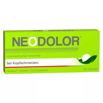 NEODOLOR Tabletten, 20 stuks NEODOLOR Tabletten, 20 stuks