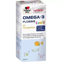 DOPPELHERZ Omega-3 vloeibaar familiesysteem, 250 ml