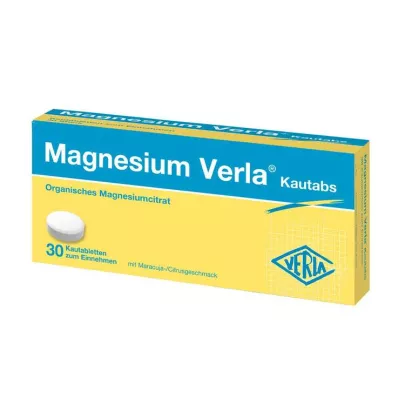 MAGNESIUM VERLA Kauwtabletten, 30 stuks MAGNESIUM VERLA Kauwtabletten, 30 stuks