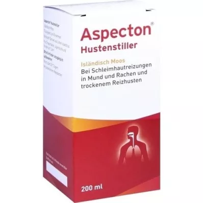 ASPECTON Hoestonderdrukkend IJslands mos sap, 200 ml