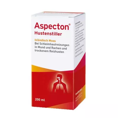 ASPECTON Hoestonderdrukkend IJslands mos sap, 200 ml