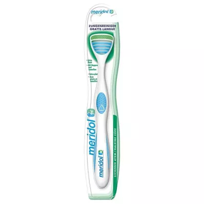 Meridol Safe Breath tongreiniger extra plat, 1 stuk Meridol Safe Breath tongreiniger extra plat, 1 stuk