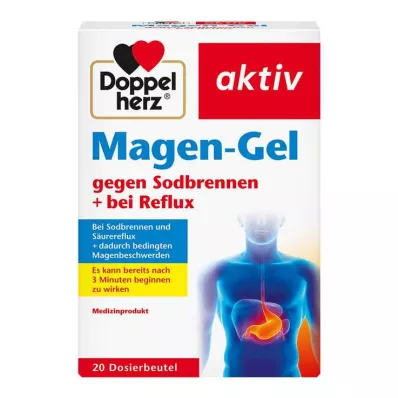 Doppelherz maaggel tegen brandend maagzuur + reflux, 20x10 ml