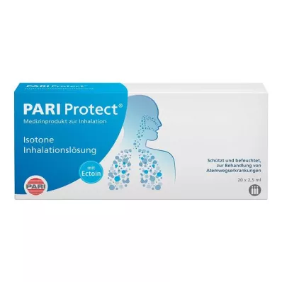 PARI ProtECT Inhalatieoplossing met Ectoïne Ampullen, 20X2,5 ml