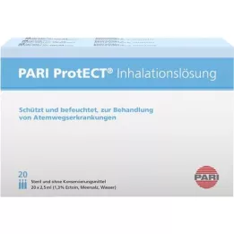 PARI ProtECT Inhalatieoplossing met Ectoïne Ampullen, 60X2,5 ml