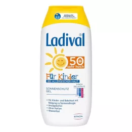 LADIVAL Kinderzonnebrandgel voor allergische huid LSF 50+, 200 ml