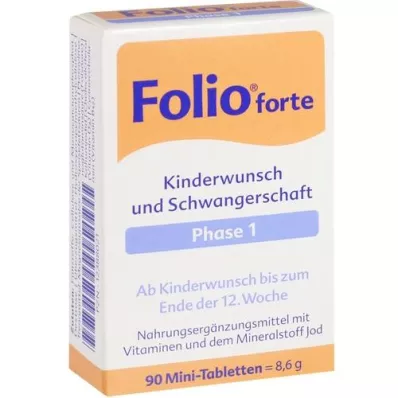 FOLIO 1 forte filmomhulde tabletten, 90 st