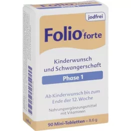 FOLIO 1 forte jodiumvrije filmomhulde tabletten, 90 stuks