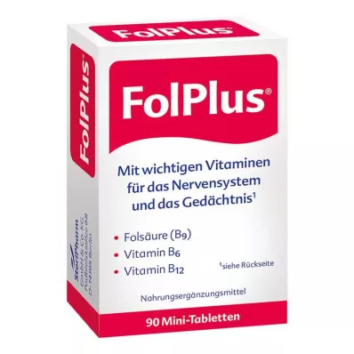 FOLPLUS Filmomhulde tabletten, 90 stuks FOLPLUS Filmomhulde tabletten, 90 stuks