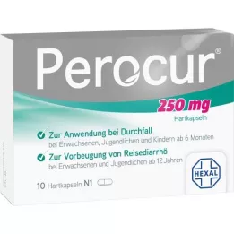 PEROCUR 250 mg harde capsules, 10 stuks
