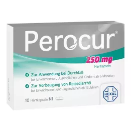 Perocur 250 mg harde capsules, 10 stuks