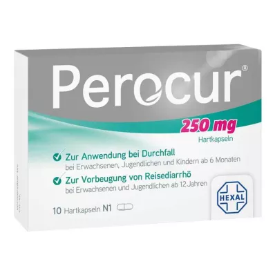 Perocur 250 mg harde capsules, 10 stuks